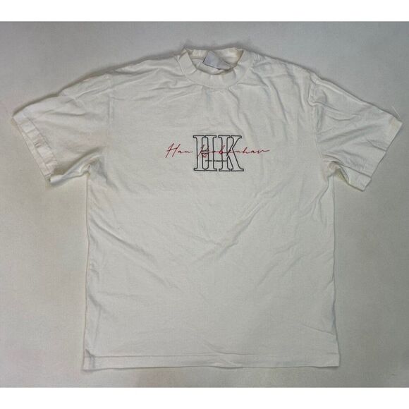 Han Kjobenhavn Graphic T-shirt Men Adult Medium White SS 2021 - Picture 1 of 7
